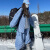 AWKA 粉色单板棋盘格滑雪裤女冬季专业户外防水防风保暖束脚滑雪裤 蓝色加绒加厚 M