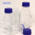 蓝盖瓶试剂瓶透明蓝盖丝口棕色100ml250ml500ml1000ml螺纹口带刻度母液瓶 透明100ml