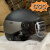 摩托车头盔3C成人夏季CCC认证透气男女通勤摩托车电动车 3C-哑光黑色-透明短镜 均码