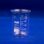 冰禹 BY-2428 化学实验器材25ml-1000ml烧杯 耐高温可加热实验室透明玻璃烧杯套装 8个烧杯+4个玻璃棒