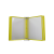A4挂墙壁挂式文件夹翻页展示文件架资料架标准作业操作指导书10页 10页竖向黄色