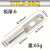 定制适用双孔钎焊铜铝过渡接线端子DTL-16-400平方铜铝线鼻子线ONEVAN 钎焊双孔DTLQ-95(10只)