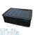 周转箱物料收纳整理筐电子元器件黑色塑胶养龟盒子箱带盖 11号带盖外尺寸600*500*400mm