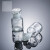 高硼硅磨砂口玻璃瓶实验室白色透明试剂瓶大广口/小细口60-0000ml 透明小口 125ML