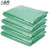 工品库(GONGPINKU)商用彩色大号垃圾袋 分类袋 加厚塑料平口袋 80*100cm绿色（50个）