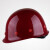 力达安全帽 盔式玻璃钢  印字带反光条 红色