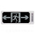 桂安消防应急灯具LED安全出口疏散指示灯具应急方向标志3C认证 桂安 单面双向