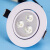 HYSTIC LED射灯 嵌入式射灯太阳花象牙白 射灯暖光3W(65-75mm) HZL-330