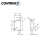 康睿得（CONTRINEX）透明物检测C23系列光电开关/传感器TRR-C23PA-PMK-603