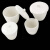 BIOBASE 实验挥发陶瓷坩埚耐高温1300℃带盖圆台(5个装) 300L