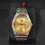 帝舵（TUDOR）皇家系列自动机械金色男士腕表瑞士手表镶钻男表 日历星期41mm 金盘镶钻M28603-0006