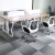 办公室地毯写字楼会议室简约商用方块毯公司满铺pvc拼接方格地毯泰禧阁 KW-3 1 平方米(50CMx50CM共4片)