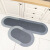 ins吸水防滑防油长条厨房地垫 进门防水脚垫免洗吸油地毯 贝加尔湖畔(矩形)-蓝 40*60cm