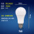 集客家  led声控灯泡楼道声光控雷达人体感应照明3W5W7WE27螺口物业节能灯 7W雷达塑包铝球泡【E27螺口】 其它  白