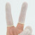 金诗洛 KSL012 一次性乳胶手指套 防滑手指套 602普通白色500g