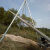 立杆机抱杆拔杆 水泥电杆人字型 三角形 独角铝合金加强型8-15米 15米杆三角形(120*4mm)