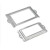 驼铃纵横 BZHC0012 铁标签框 名片夹框架 文件铁柜目录卡槽夹塑料标示框