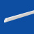 凯士士KSS 扁型空白胶管 PVC材质 FMR-6(长外径6.7*短外径2.8*胶管内径1.2)白色100米/卷