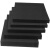 梓萤岔加硬70度EVA泡棉材料COS道具泡棉板材高密度泡沫板材料防撞减震 70度黑色0.5米*0.5米*5毫米
