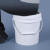 工业级水桶塑料桶密封桶圆桶水桶油漆涂料桶空桶机油桶塑胶桶饲料桶 30L白色（可装水60斤）