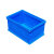 可折叠周转箱物流储物带盖塑料收纳箱子加厚新料五金工具箱汽车箱 3002：541*366*250mm蓝色
