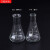 欧杜（oudu） 玻璃三角烧瓶100锥形瓶250实验室  锥形瓶 小口100ML