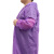 安英卡尔 B3200 防进水非一次性雨衣 EVA长款雨衣应急连体带帽雨衣 紫色1件