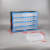 定制桌面饰品收纳盒螺丝零件物料工具盒抽屉式配件柜可挂墙电子件盒 8只抽屉蓝