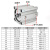 ACQ小型薄型气动型CDQ2B气缸CQ2B 20/25/32/40/50/63-10-15 D CQ2B32-10D精品