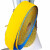 反光防滑警示胶带 5S定位地标线 标记线车位划线 地贴耐磨地胶带 黄色方格15厘米33米
