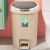 Botao  室内垃圾桶 可手按纸篓卫生间垃圾桶