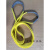 彩色涤纶扁平吊装带 起重绳 1吨 -10吨起重吊带 行车吊绳 3吨*6米(黄色)