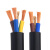 电线电缆电源线2芯3芯4芯1.52.54平方铜芯三相国标护套软线  京炼 3芯2.5平方 100米/卷