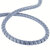 创优捷 电线电缆螺旋缠绕管 线缆装饰防冻保护套管 灰色 内径16mm 长10米