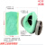 山头林村日本重松DR28su2k防尘口罩配件面具呼吸阀密封圈塑料布头带零件 吸汗套1只(白色)