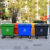 中环力安【660L灰色】垃圾桶垃圾车户外塑料加厚移动垃圾箱保洁环卫车带轮垃圾车