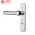 玥玛 不锈钢浴室门锁无钥匙卫生间门锁B305A 卫生间（有人无人）指示锁（125mm孔距） 40锁利