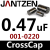 丹麦Jantzen 400V Cross发烧级分频器耦合电容音频0.33uF~330uF 0 0.47uF/400V/一只