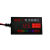 电瓶检测仪 电池测试仪12v24v60V汽车电动车摩托车电量电压表数显 红色DC12V-60V电量表