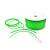 聚氨酯粗面圆带粘接圆形皮带O型传动带绿色可接驳PU圆带 高品质绿色粗面6mm(1米价)