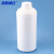 海斯迪克 HKCL-414 加厚氟化塑料瓶 HDPE耐酸碱有机试剂瓶 化工四氟样品存储包装瓶 1L