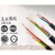 室外YJV电力电缆硬线铜芯2 3 5芯4平方1.5铜线2.5阻燃6耐火电线+1 5*1.5平(1米)国标