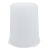 兰诗 YJ-E085 大水桶 圆形塑料桶储物收纳桶酒店厨房大号环卫物业垃圾桶 白色100升