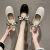 QINLANG高跟鞋日系玛丽珍法式新款单鞋女春夏季百搭粗跟复古小皮鞋 黑色升级版 6cm 35