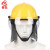 者也 02款韩式消防头盔 抢险救援防砸防护安全帽灭火演习装备微型消防站配置 黄色