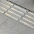 304不锈钢盲道板室内人行道防滑指引砖加厚款盲道板盲道 201不锈钢1.2厚波萝纹圆点