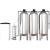 法国品质商用工业锅炉软化水处理设备地下水过滤器大型纯水机反渗 3-4吨软化水设备