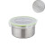 OIMG304不锈钢保鲜盒密封碗带盖圆形便当盒冰箱冷藏食物盒厨房保鲜碗 300ml绿色卡扣款2个装