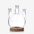 希万辉 烧瓶托实验室玻璃仪器放置烧瓶垫底座软木烧瓶垫 160mm软木2个装