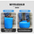 5-30升方形塑料桶 加厚10L扁罐级包装桶20公斤堆码塑胶化工桶 25升浅蓝色方桶